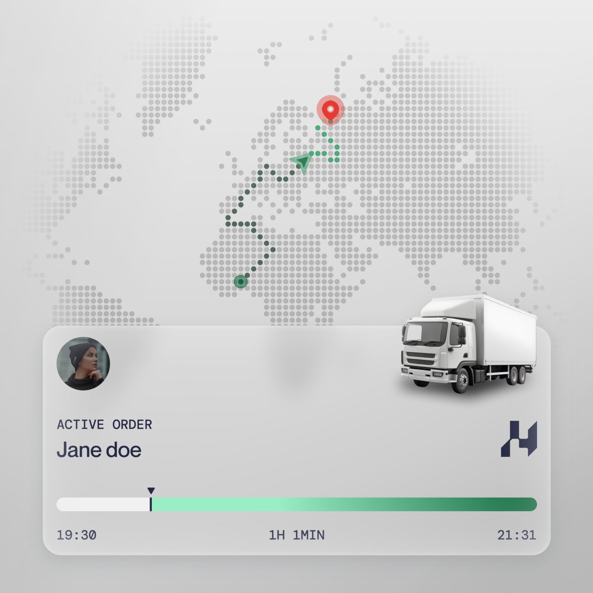 Active order tracking